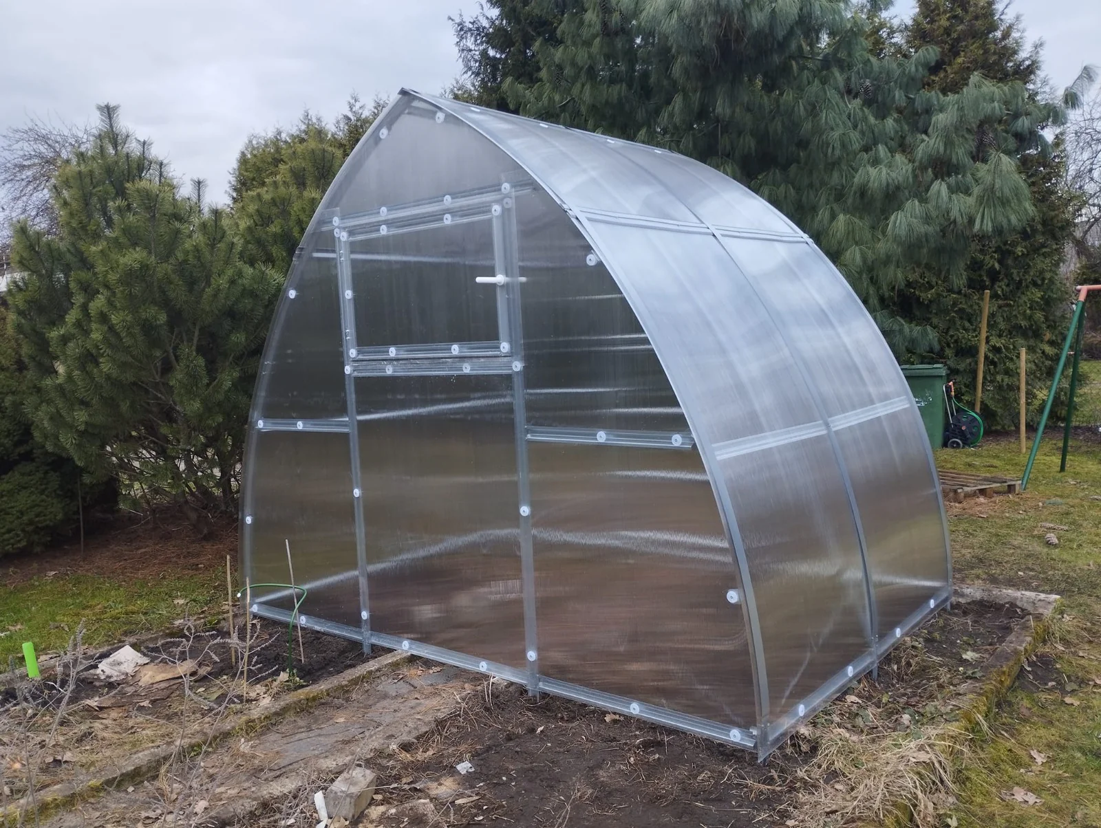 Classic Arch Greenhouse - Image 9