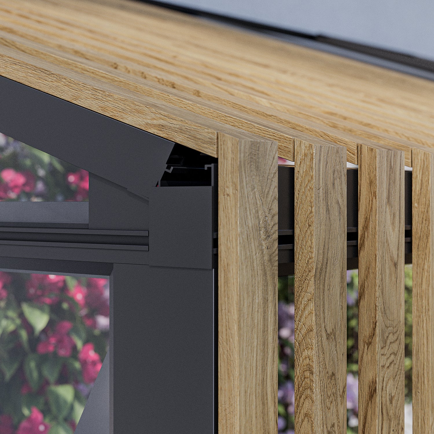 Scandiglas Lean-to with accoya fusion - Image 3