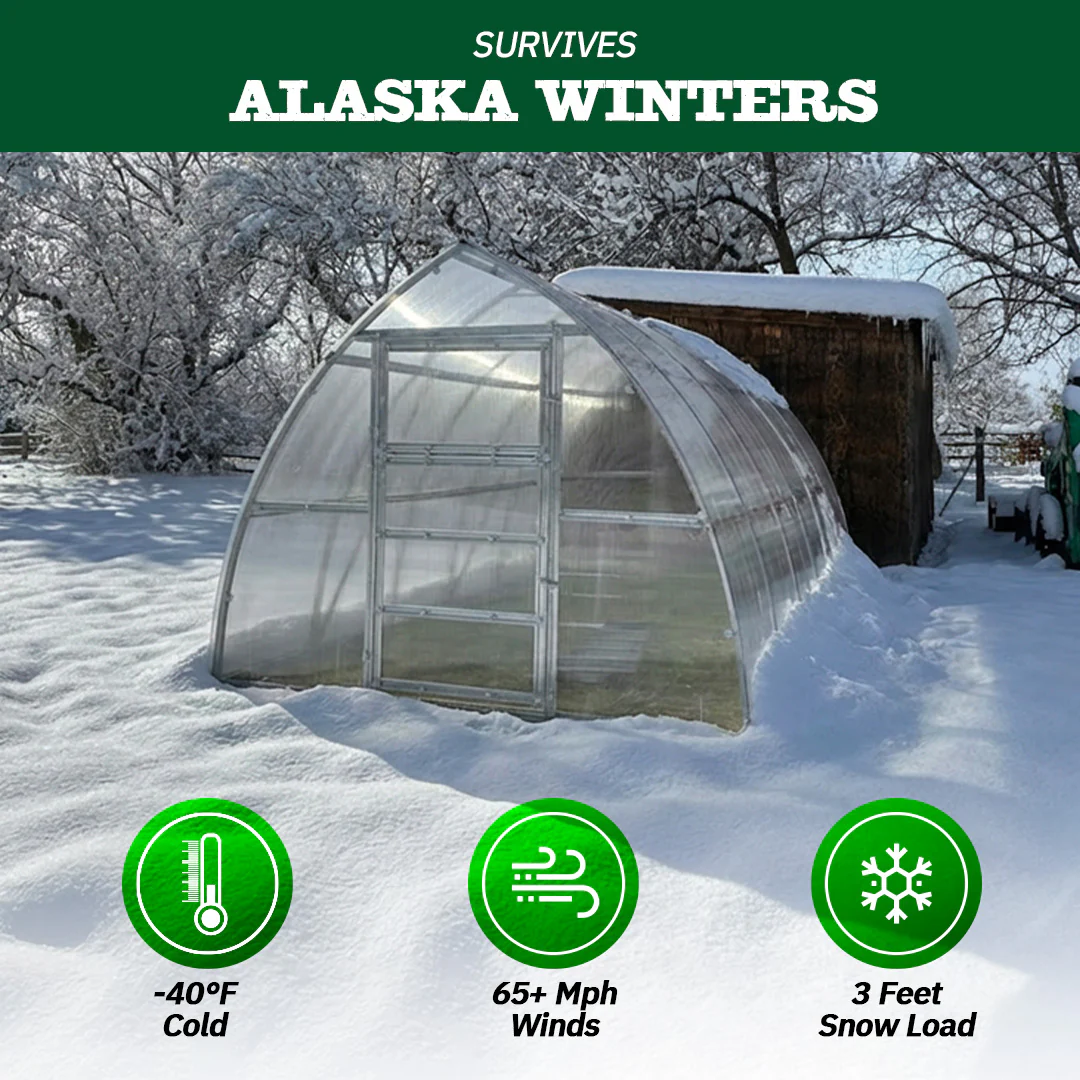 Classic Arch Greenhouse - Image 5