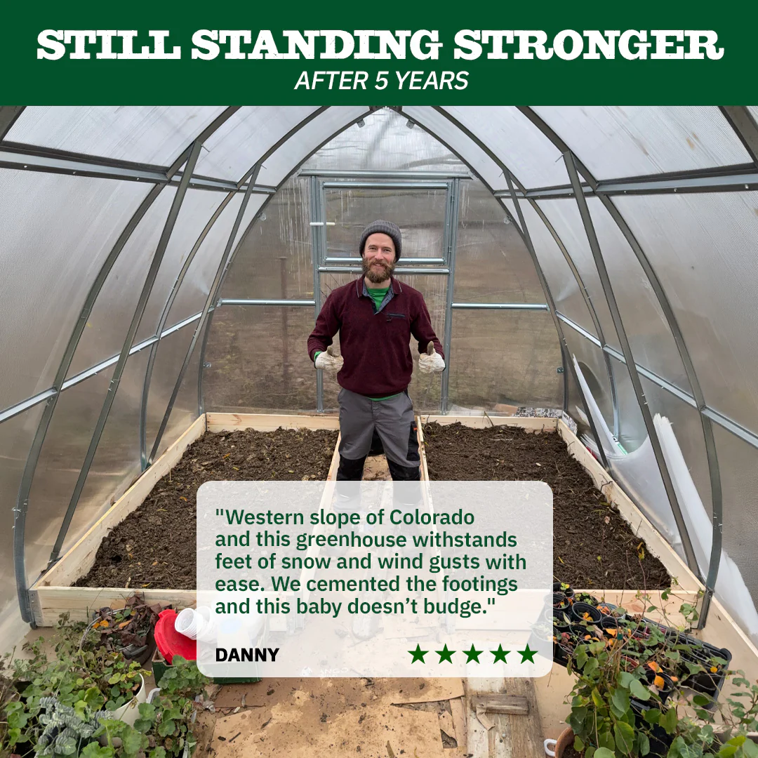 Classic Arch Greenhouse - Image 7