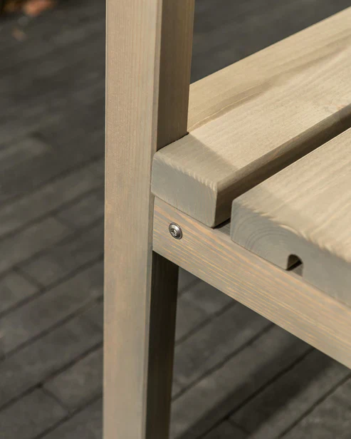 Amata Nordwood Three seat Garden Bench - Image 5