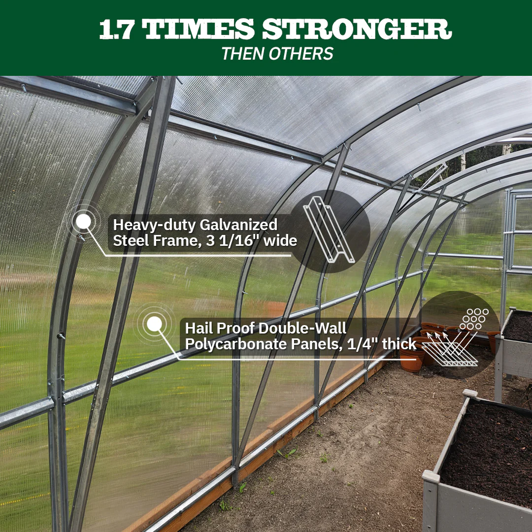 World's Most Popular Polycarbonate Greenhouse - Image 5